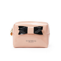 bagINBAG化妆包 大容量便携韩国简约防水可爱少女心化妆品包粉小