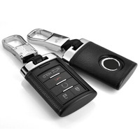 赛邦 SAIBON 凯迪拉克钥匙包 CTS XTS TAS SLS SRX 专用真皮钥匙包扣 男女汽车装饰用品