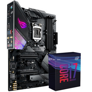 ROG 玩家国度 猛禽系列 ROG STRIX Z390-E GAMING 主板 + 英特尔 i7-9700K CPU