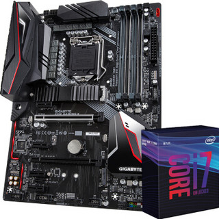 GIGABYTE 技嘉 Z390 GAMING X 主板+酷睿 i7-9700K 处理器 板U套餐