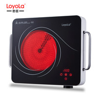 忠臣(loyola)电陶炉 家用电磁炉 台式爆炒三环火大功率 不挑锅高硬度面板LC-A1