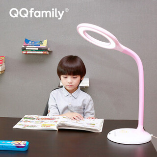 QQfamily 儿童智能台灯 K8 樱花粉 11W