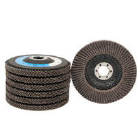 极力熊 高温煅烧平面砂布轮 百叶片抛光片百叶轮 网盖 φ150 20片