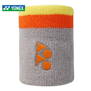 YONEX尤尼克斯 2019新品篮球羽毛球运动护腕吸汗带护手腕健身护腕AC039CR冰灰 单只装