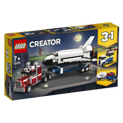 LEGO 乐高 Creator 创意系列 31091 航天飞机运输车