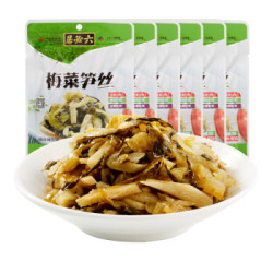六必居 梅菜笋丝 70g*6袋 佐餐咸菜
