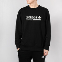 adidas 阿迪达斯 三叶草 男子 三叶草系列 KAVAL CREW 运动 卫衣 DX3720 L码 黑色