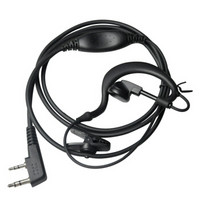 海唯联（HiWiLi）HW580-K口电台配件耳机适配888S 5R 999 658 UV-6 6R 6PLUS对讲机