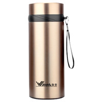 WAYA 华亚 HX-850-5S 304不锈钢保温杯 850ml 金色