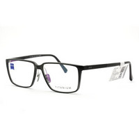 蔡司眼镜（Zeiss Eyewear）男女款 全框黑色深灰色镜框眼镜框眼镜架 ZS-75014-F921 56MM