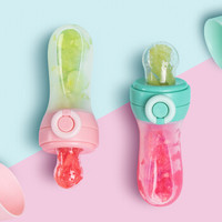 考拉妈妈（kolamama）婴儿咬咬乐水果辅食器 挤压式果蔬乐食物咬咬袋 绿色