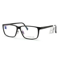 蔡司眼镜（Zeiss Eyewear）男女款 全框黑色镜框黑色镜腿眼镜框眼镜架 ZS-75013-F921 57MM