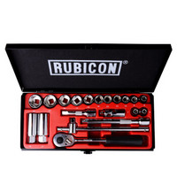 罗宾汉（RUBICON）RSS-020 进口20件套筒工具套装汽修机修维修工具组工具箱 3/8英寸