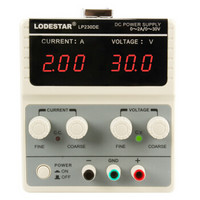 乐达（LODESTAR）LP230DE 直流稳压电源工业级高精度数显过流保护直流电源  220V 2A 30V生产线用