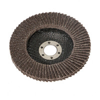 极力熊 高温煅烧平面砂布轮 百叶片抛光片百叶轮 网盖 φ100 20片