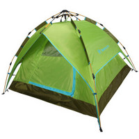 探路者（TOREAD）帐篷户外春夏通用露营登山三人液压速开帐篷 ZEDF80451 柠檬绿/芥绿