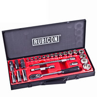 罗宾汉（RUBICON）RGS-026 进口26件套筒工具组套装汽修机修维修工具组工具箱 1/2英寸