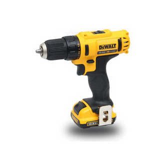 得伟DeWALT 10.8V锂电充电式电钻起子（含2.0Ah电池，两电一充） DCD710DK2