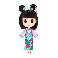 可儿娃娃（kurhn）3D眼睛迷你芭比娃娃 地域文化潮玩娃娃 女孩公主芭比娃娃 儿童玩具 女孩生日礼物 京5098-2