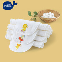 米乐鱼 隔汗巾婴儿宝宝吸汗巾儿童垫背巾吸汗棉巾0-6岁儿童用狮子52X26cm