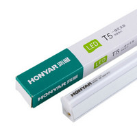 HONYAR/鸿雁 一体化支架灯管 HLZJ008-YT 0.6米 8W 中性光