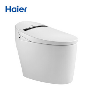 海尔（Haier）智能马桶 全自动一体式智能坐便器 即热全功能款H1 400坑距 厂送