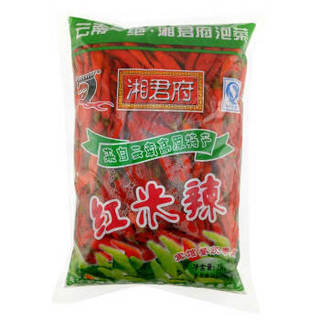 湘君府 泡菜 小米椒 红米辣 2000g