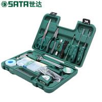 SATA 世达 32件家用工具组套多功能家电电工维修物业综合组套工具箱套装 DY06502