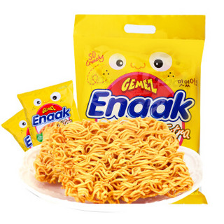 GEMEZ Enaak GEMEZ小鸡面干脆面方便面烧烤鸡肉味240g（30g*8）袋装印尼进口零食