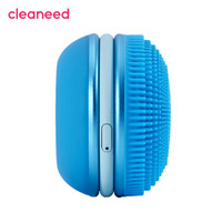 cleaneed 马卡龙洁面仪 硅胶声波电动毛孔清洁 洁面仪 蓝莓色