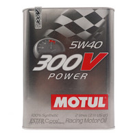 MOTUL 摩特 酯类全合成机油 300V POWER 5W-40 SN 2L *3件