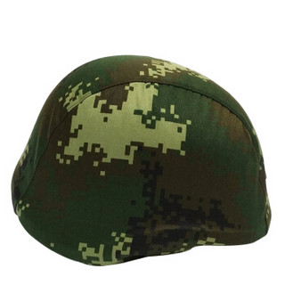 德艾特 凯夫拉头盔帽套迷彩布罩M88钢盔套训练战术 武夏迷彩（松紧带款不含头盔）