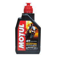 欧洲进口 摩特（MOTUL）全合成四冲程摩托车机油 SCOOTER POWER 4T 踏板专用 5W-40 SN 1L/桶