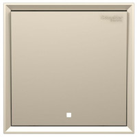 施耐德电气 开关插座面板 一开多控 中途开关 皓朗系列 格调金色C2E31M_WG