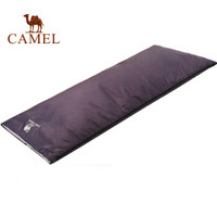 骆驼羽绒棉睡袋冬季加厚大人防寒保暖便携式旅行床单酒店隔脏睡袋 A8W03001 紫色