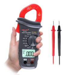 德力西电气(DELIXI ELECTRIC)钳形表数字钳形万用表 高精度全自动数显电流表交直流钳容表