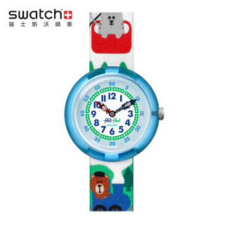 SWATCH 斯沃琪 奇幻仙境系列 ZFBNP108  儿童石英手表