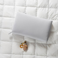 佳佰 8732850 纤维枕头 (灰色、单人、46×72cm、一只装、水洗枕)