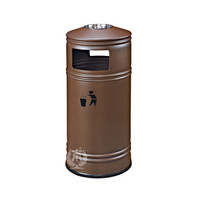 南 GPX-110F 港式垃圾桶 烟灰桶垃圾筒户外公用垃圾箱果皮桶 咖啡色