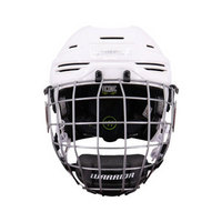 WARRIOR勇士美国冰球品牌 冰球装备全遮面头盔Alpha One白色S码（冰球三大品牌之一纽巴伦旗下）冰球装备护具
