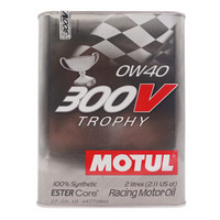 MOTUL 摩特 酯类全合成机油 300V TROPHY 0W-40 SN 2L