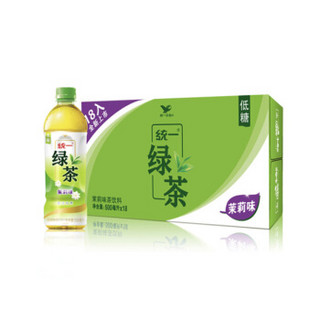 统一 绿茶 500ml*18瓶 茶饮料 整箱装