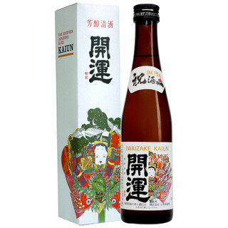 开运 本酿造清酒 日本原装进口洋酒300ml