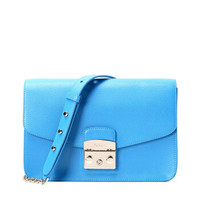 FURLA 芙拉 女士METROPOLIS链式肩带小号单肩斜挎包 蔚蓝色 BHV7 884955 ARE CERULEO C