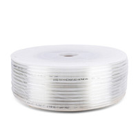 伊莱科（ELECALL）ET04251803 气管PU管空压机气动软管风管高压管汽管 4x2.5mm透明180M