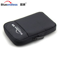 BLUEENDLESS 蓝硕 2.5英寸移动硬盘包防震包  保护套  数码配件收纳包  尼龙布软包