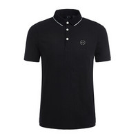 ARMANI EXCHANGE阿玛尼奢侈品男士短袖POLO衫8NZF70-Z8M9Z BLACK-1200 XS