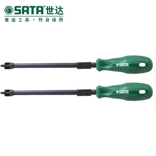 世达 SATA 可夹持一字形螺丝批4x125MM  62250 钢制