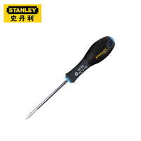 史丹利(STANLEY)米字螺丝刀 三色柄螺丝批米字起子改锥#1x100mm 65-335-14