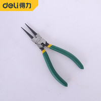 deli 得力225mm 内直卡簧钳 指圈钳 9英寸 DL20921
